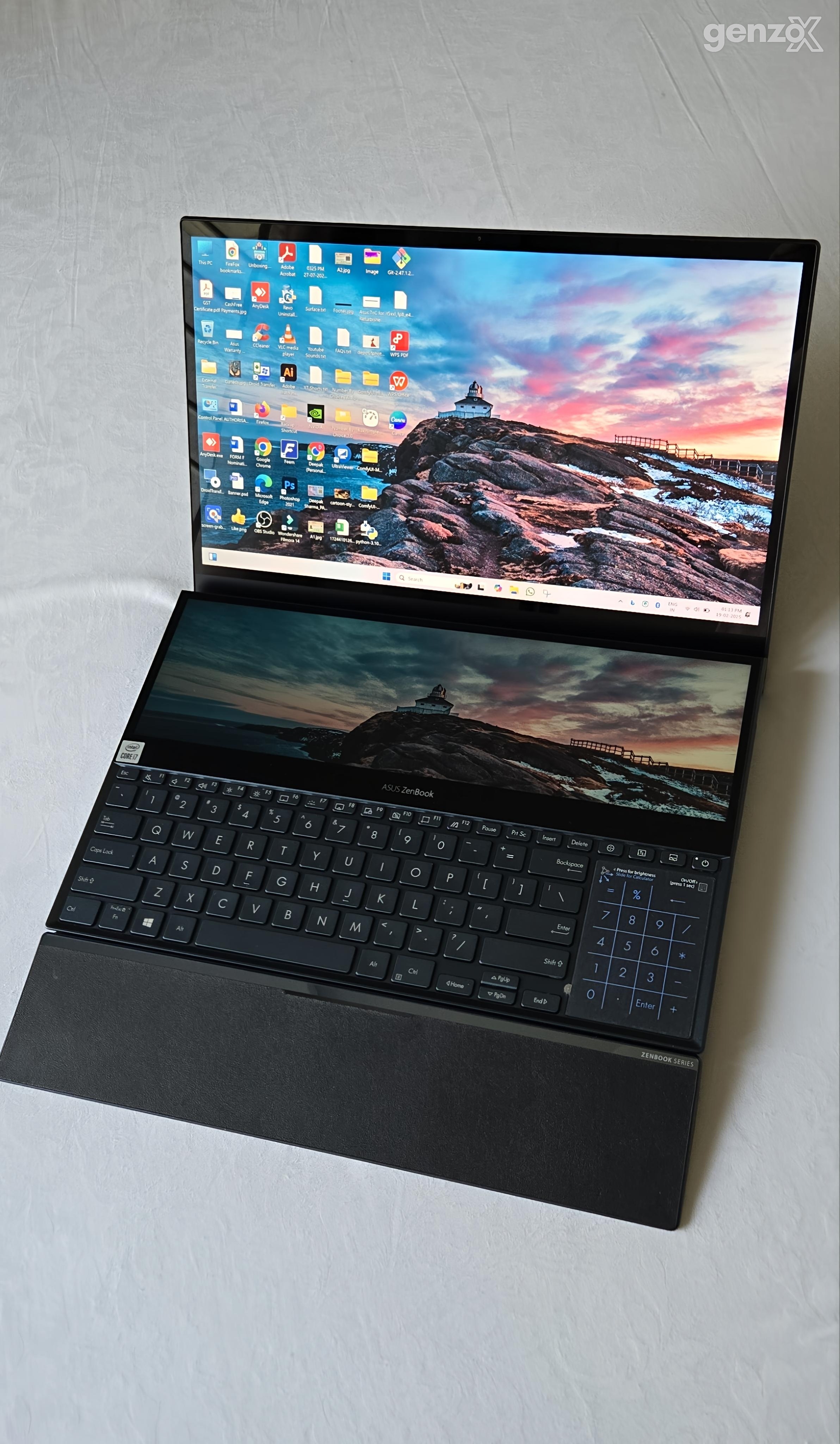 Asus Zenbook Pro Duo | i7 | 32 GB RAM-1 TB SSD | 6 GB NVIDIA RTX 2060